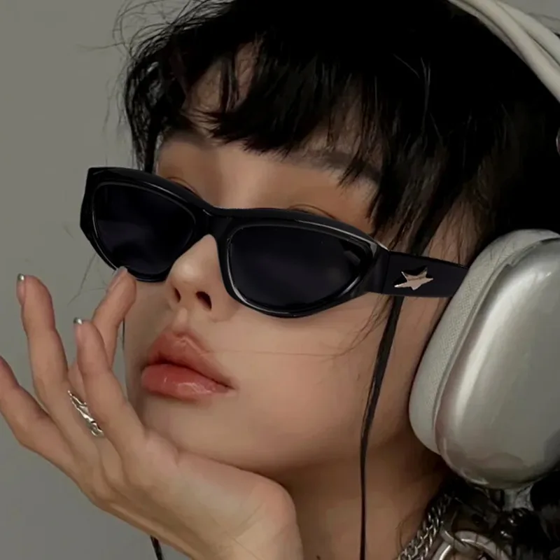  Y2K ũ ۶, 2023 Ʈ   귣 , UV400 ۶, Ÿ ̵ ̷ ũ ۶