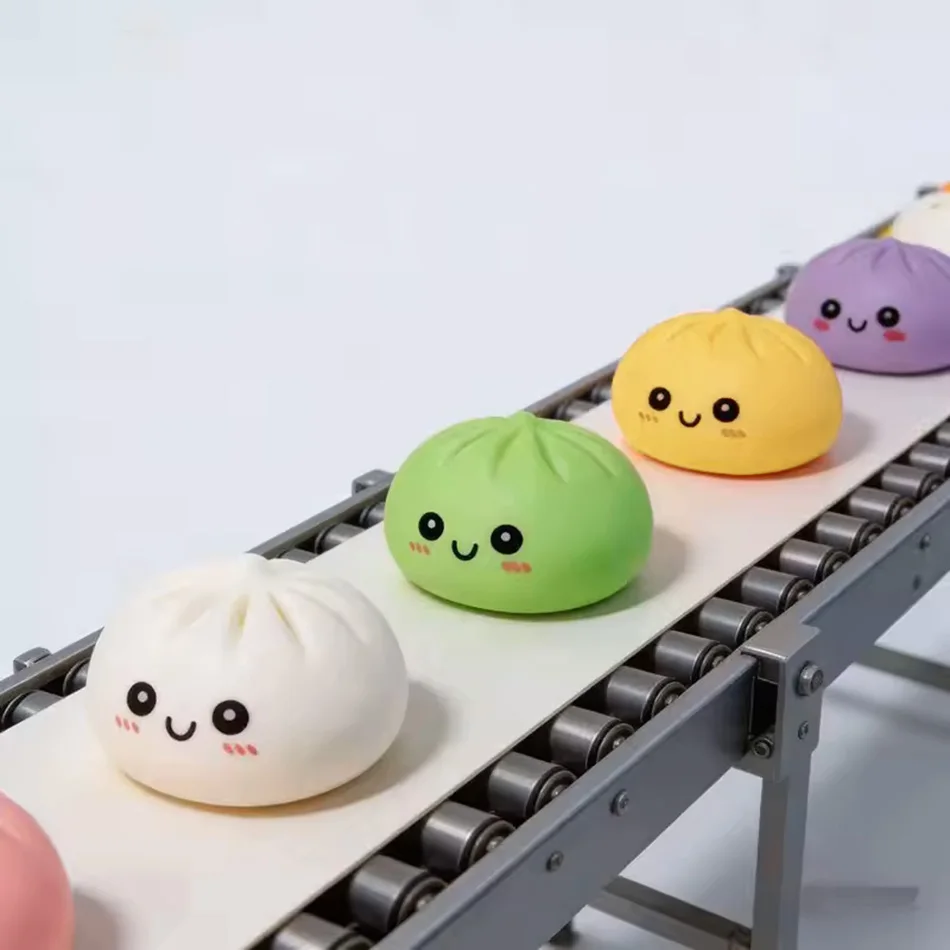 Luminous Dumpling Stress Relief Fidget Toy - Night Light & Desktop Decoration Gift