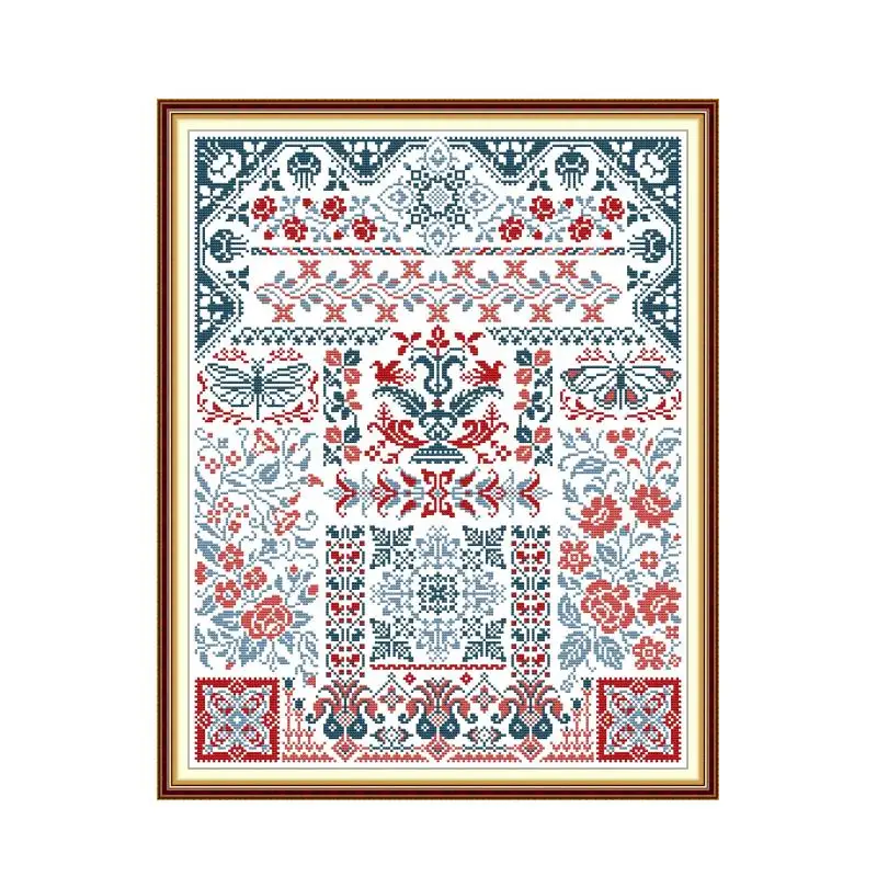 StillLifeCrossStitchEmbroideryPatternedTotemPatternCotton