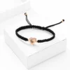 Women Memorial Ashes Bracelet Braided Rope Transparent Heart Mini Urns Ashes Holder Keepsake Jewelry Bangle Length Adjustable 4