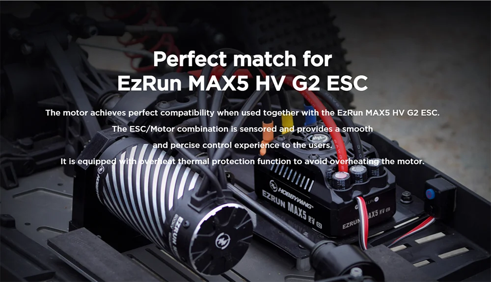 HOBBYWING EZRUN MAX8 CASTLE コンボ HOBBYWING EZRUN MAX5 HV G2 250A