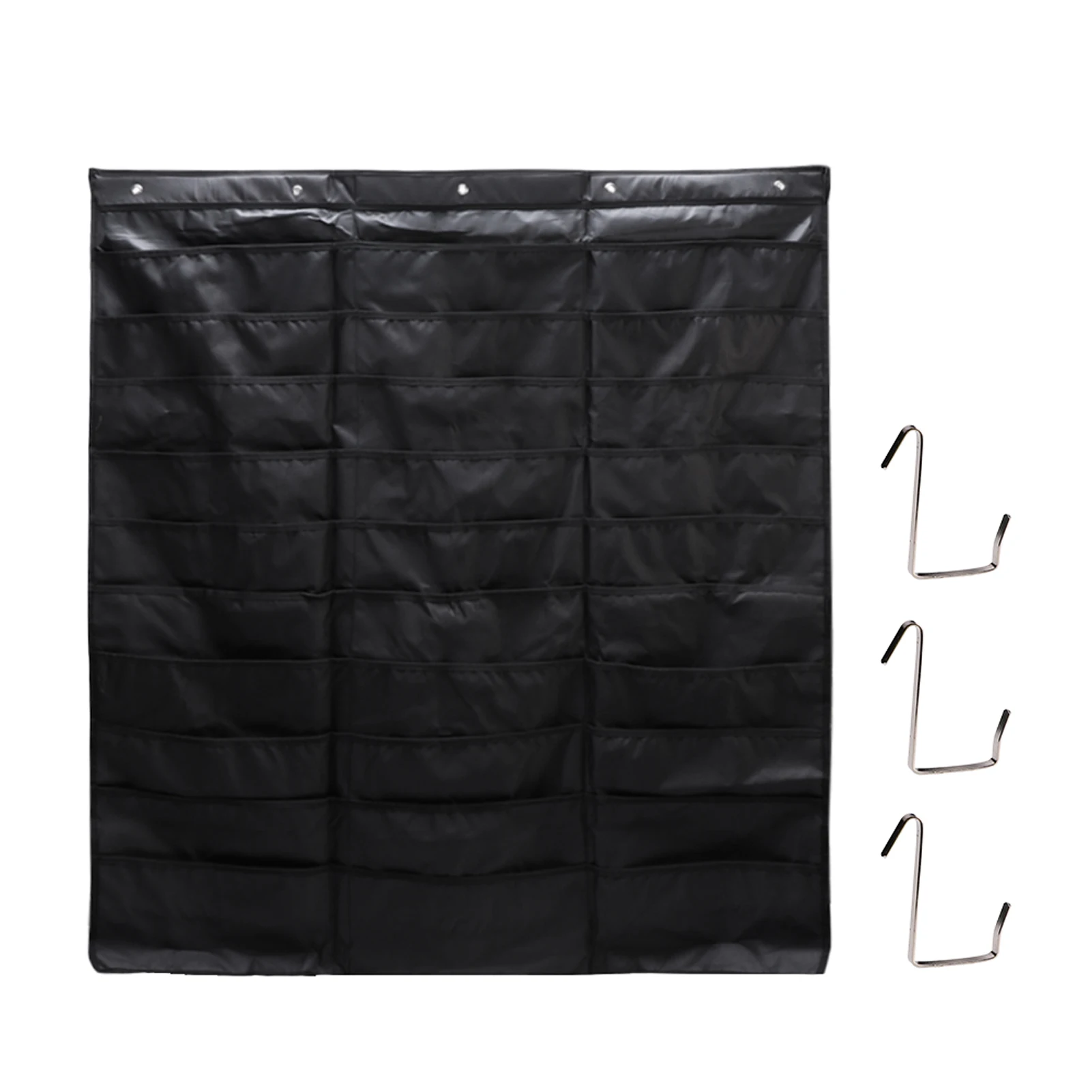

Papers Storage Bag With 30 Pockets Folder Heavy Duty File Organizer Hanging Wall Pocket Chart Scrapbook Hangers Included