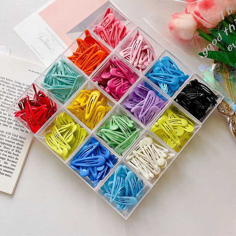 

10/20/30/40Pcs Cute Colorful Hairpins Women Bobby Hair Clips for Girls Sweet Barrettes Headwear Kids Hair Accessories