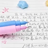 KACO Mechanical Pencil 0.5mm Resin Lead Set Anti-Breakage Steady Writing Morandi Non-Slip GripTail Eraser Simple School Supplies 5