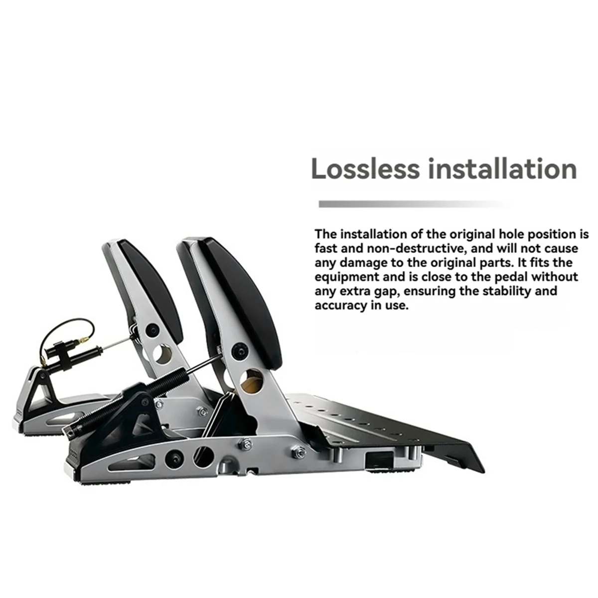 A04R-Simulated Racing Modification Racing Gaming Pedal Special Hydraulic Damping Kit for FANATEC CSL Pedal, Brake
