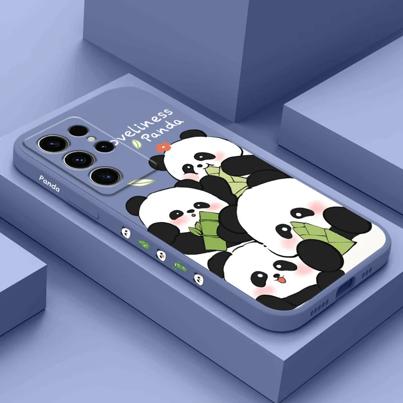 Adorable Giant Panda Silicone Phone Case