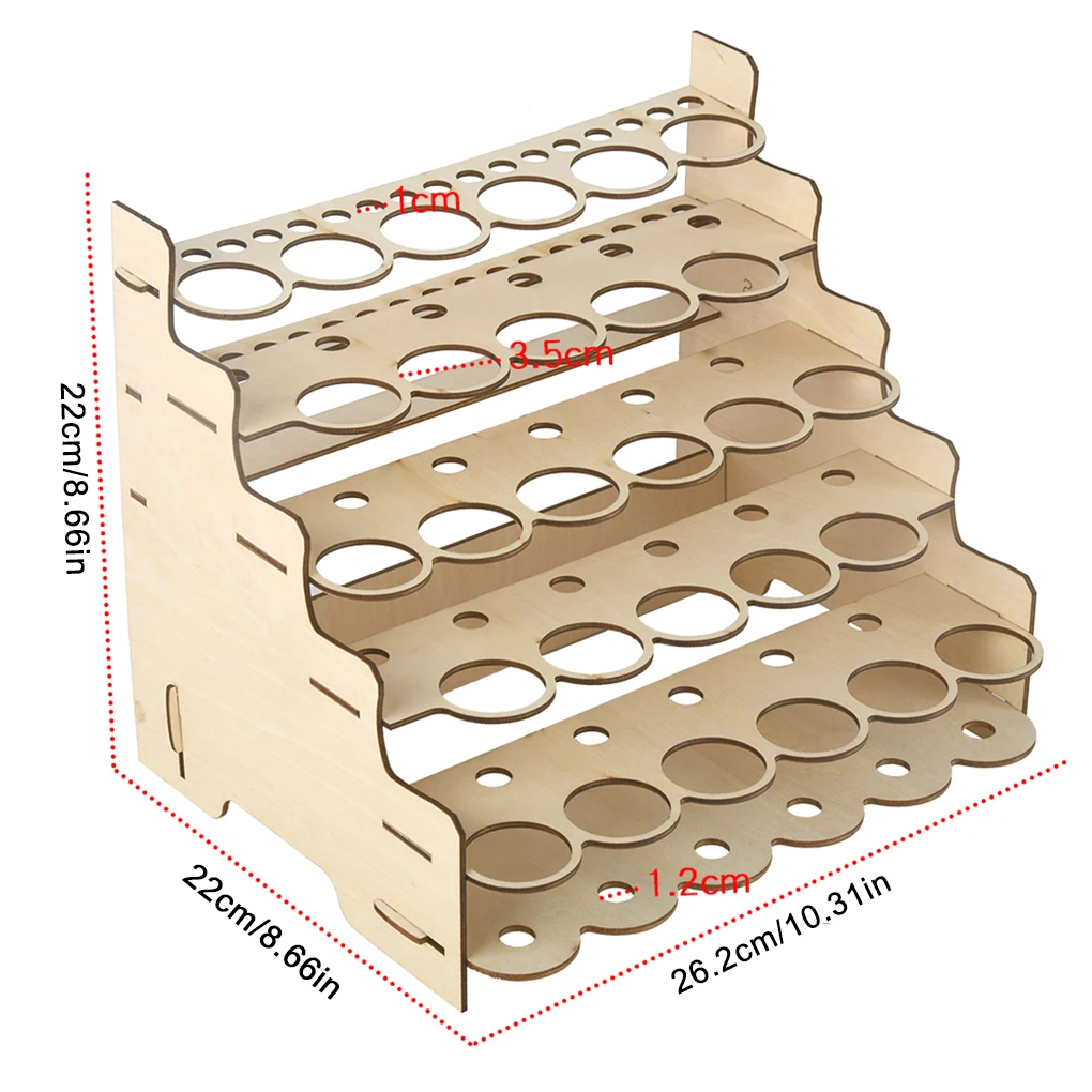 New 1PC Model Paint Organizer Multi-layer Exquisite Paints Container Accessories Holders DIY Pigments Shelf for Organizing Use