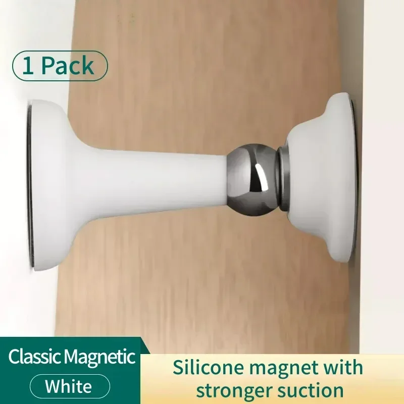 Silicone Floor Door Stopper with Strong Suction and Anti-Collision Design