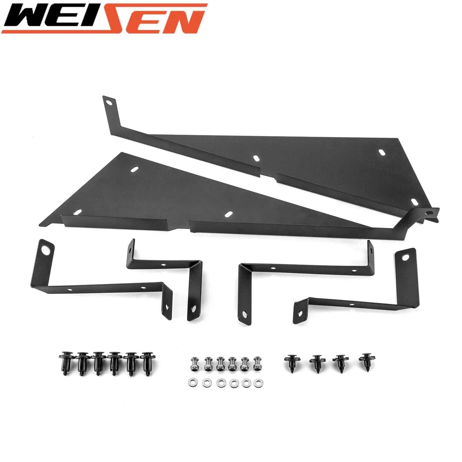 WEISEN Steel Rear Inner Fender Flares For 2022-2024 Polaris RZR PRO R / PRO R 4