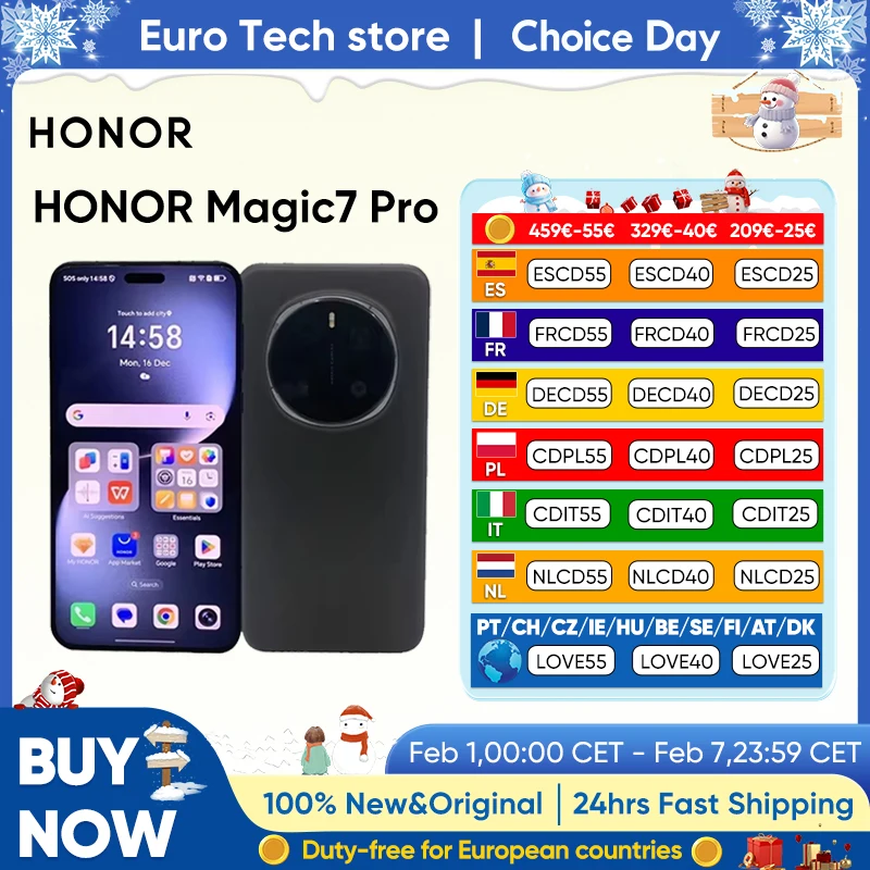 Smartfon HONOR Magic7 Pro z EU za $726.58 / ~2630zł
