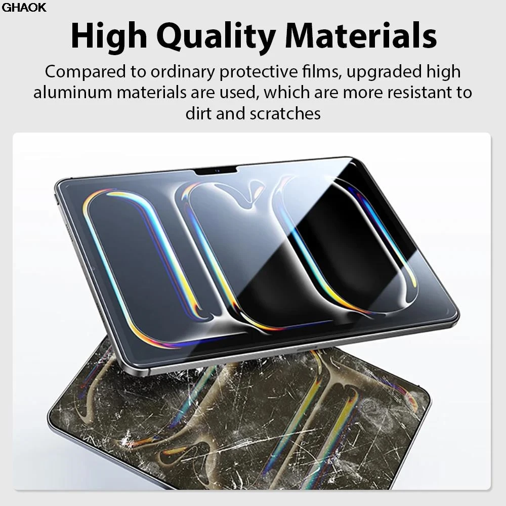 Premium Tempered Glass Screen Protector for iPad - Enhanced Clarity and Durability