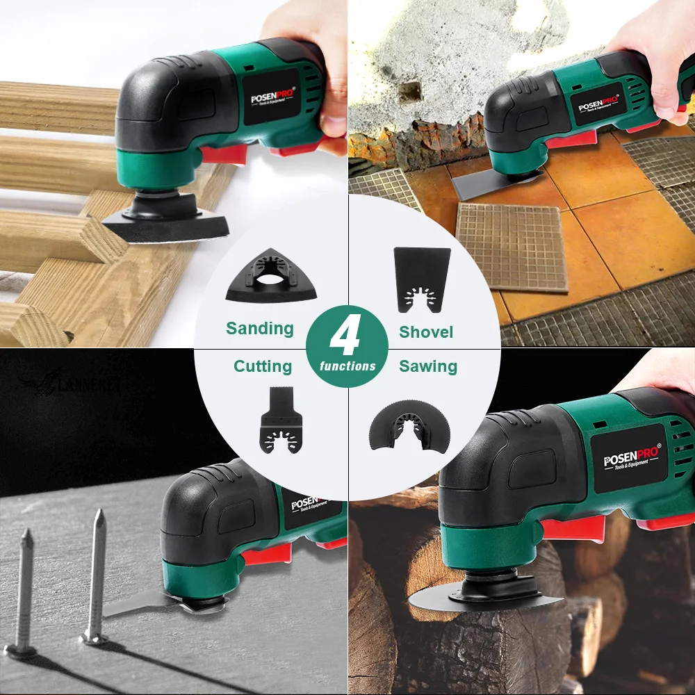 Oscillating Multi-Tool 20V Cordless Jig Saw Electric Reciprocating Saw for  Home DIY Renovation Tool 2.0Ah Li-ion Battery AliExpress