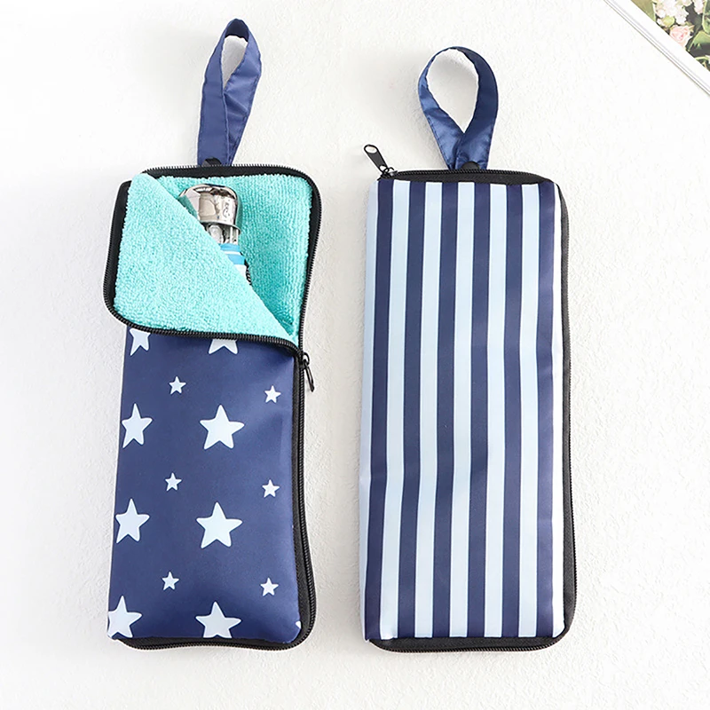 Small Fresh Print Pattern Umbrella Storage Bag Clutch Type Absorbent Folding Umbrella Bag Go Out Portable Waterproof Storage