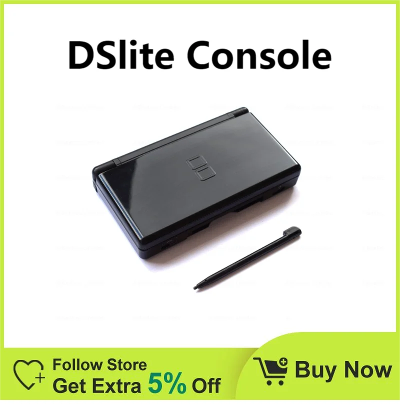 

Original Used For DSlite Game Console For DSlite Palm game With to configure R4+32GB memory card/ Including 1000 free games