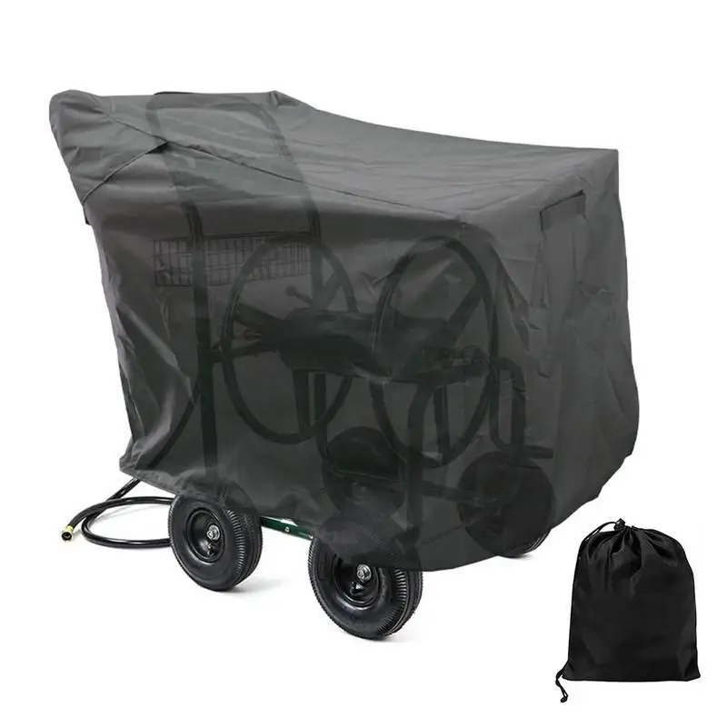 

Garden Hose Cart Covers Hose Cart Protector Hose Reel Cart Protection Covers 28 x 39 x 39 Inch Fits Most Hose Reel Cart and Hose