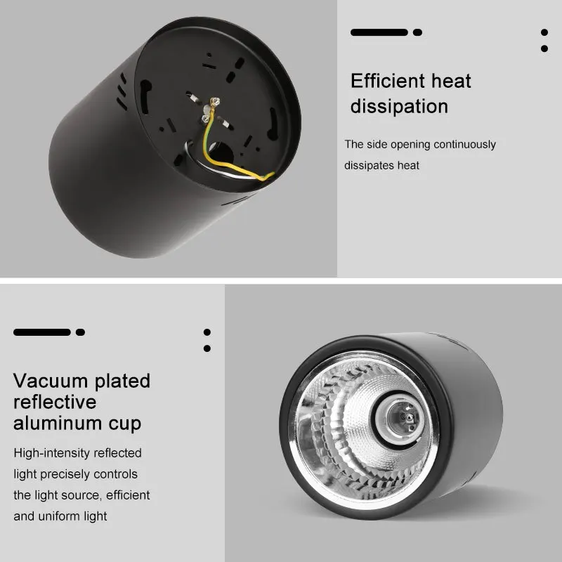 LED Downlight 110V 220V led downlight Spotlight Give Lamp Bulb E27 Screw Mouth FOR Room Kitchen Living Cabinets Porch