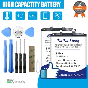 DaDaXiong 2024 New BM4N BM4V BM4X BM44M BM55 BN55 BN59 BM58 BN53 Battery For Xiaomi Redmi Note 9 10 11 T S Pro Ultra 5G Mix 4
