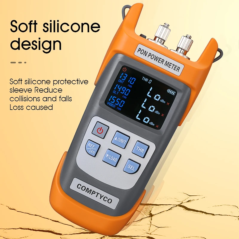 COMPTYCO AUA-330U/330A Fiber Optic PON Optical Power Meter FTTX/ONT/OLT 1310/1490/1550nm PON Optical Communication Testing Tool