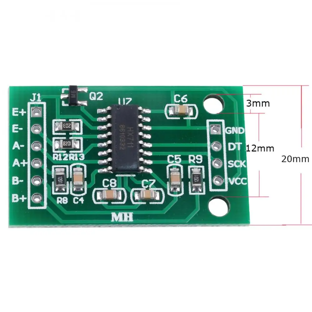 Nakládat buňka mikro vážení senzor 1KG 3KG 5KG 10KG 20KG 50KG HX711 inzerát modul elektronická škála vážení měrný tlak senzor NJ6