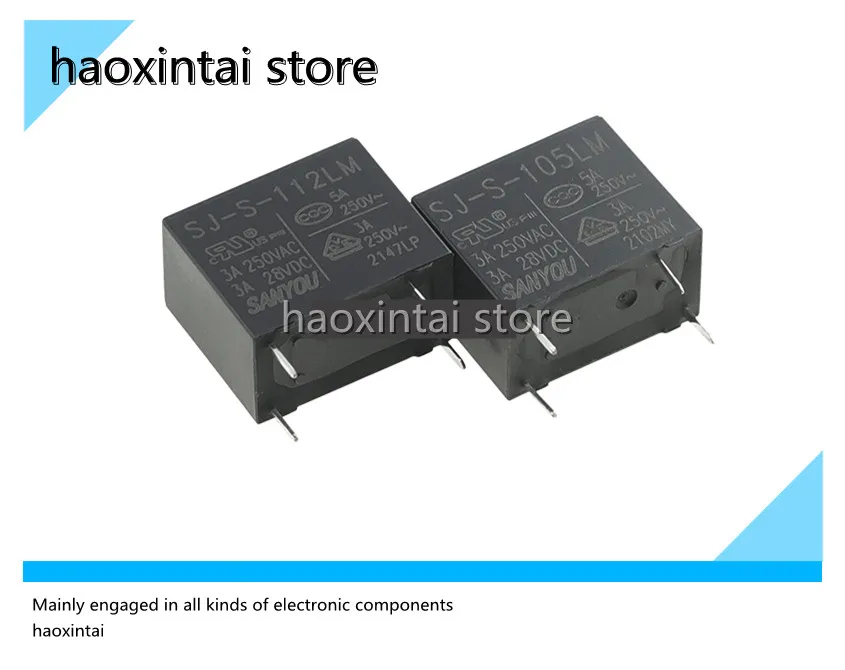 

10pcs SJ-S-105LM relay SJ-S-112LM 3A group of normally open 4 feet high sensitivity (4 pins 3A)