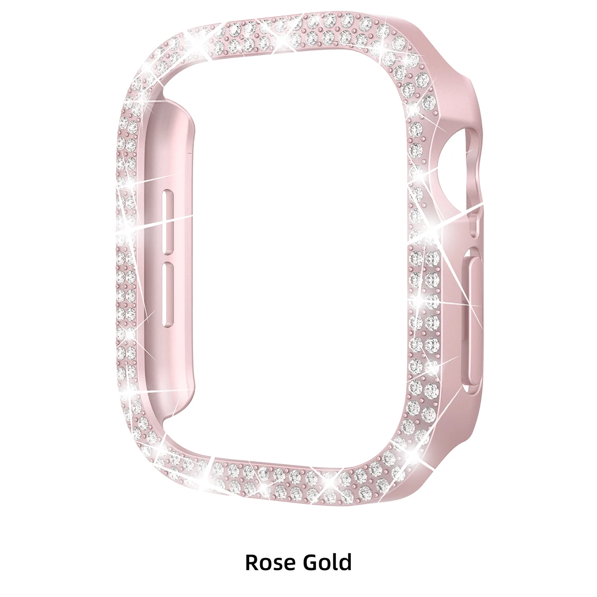 Elegant Bling Diamond Hollow Case for Apple Watch - Sparkling PC Bumper Protector Cover