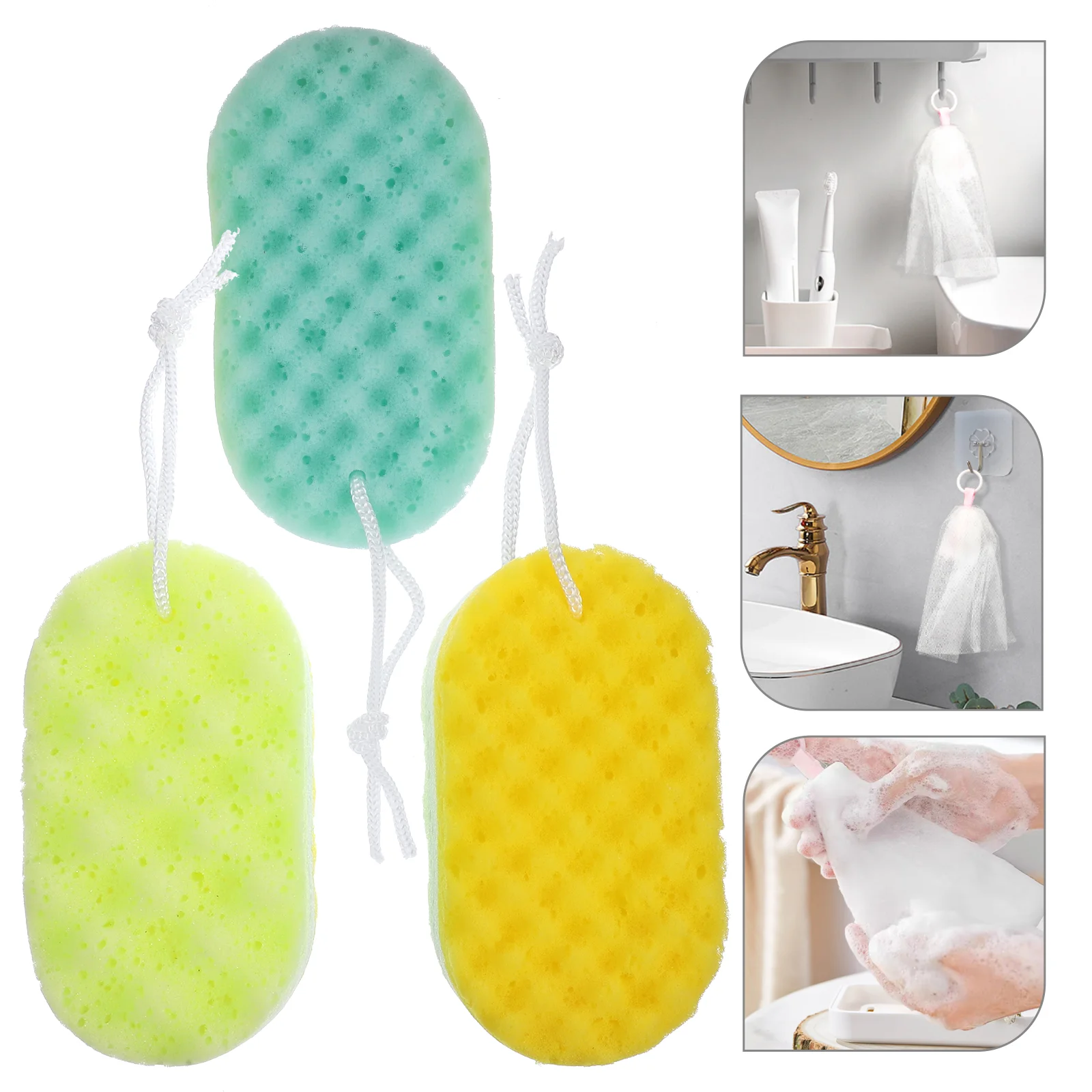 

Bathing Sponge Loofah Bath Sponge Bath Cleaning Sponge Shower Body Brush Shower Back Scrubber Body Brush Glove