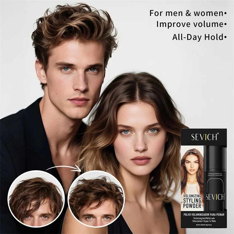 1～5pcs Unisex Hair Volumizing  Powder Long-Lasting Oil Control Fluffy Hair Powder Increase Hair Volume Hair Styling Powder Salon view 2