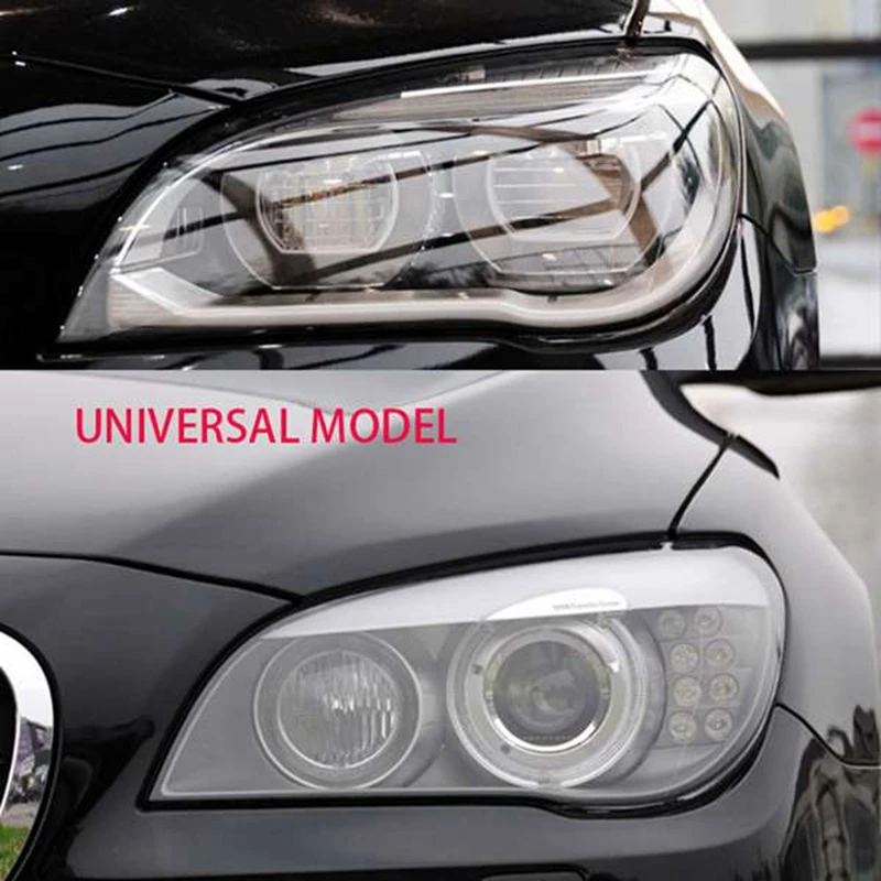 자동차 헤드라이트 투명 커버, 헤드라이트 쉘 렌즈, BMW 7 시리즈 F01 F02 2009-2015 에 적합