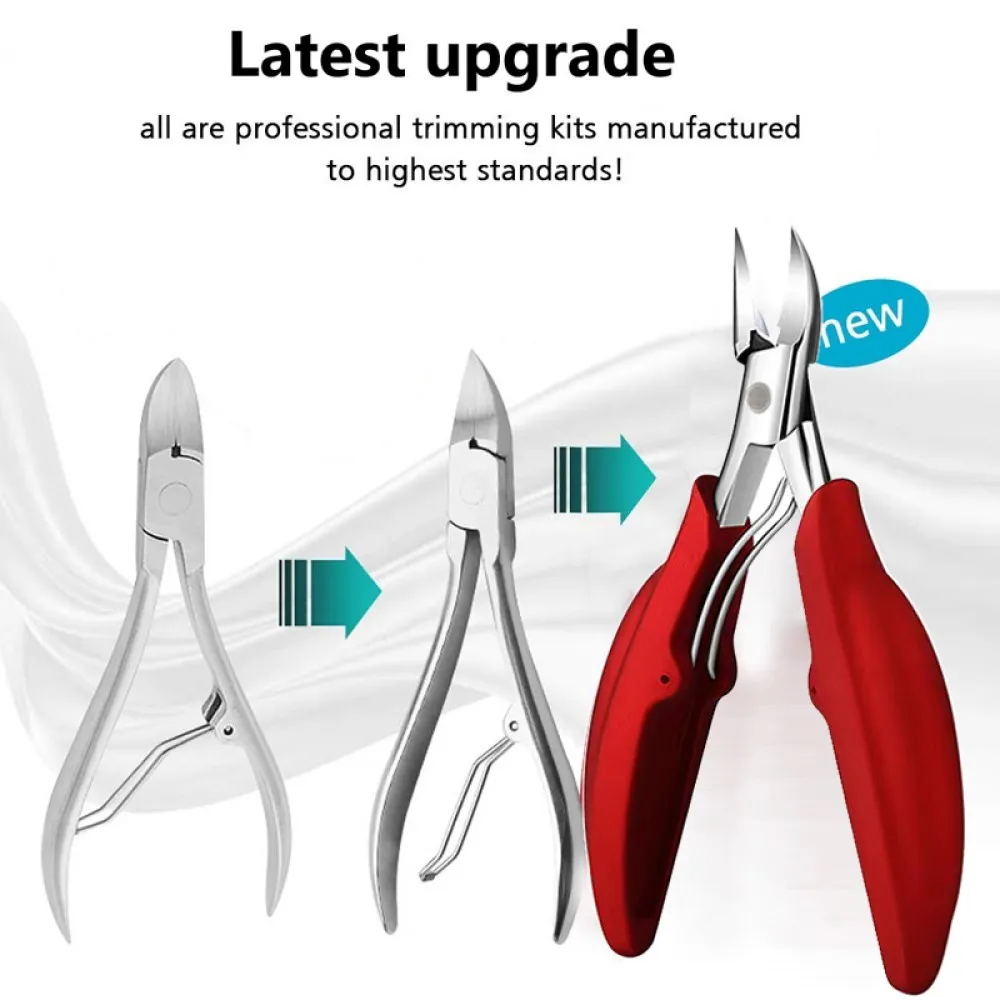 Thick Nail Clippers Ingrown Toenail Nipper Pedicure Cutter Onychomycosis Trimmer Professional Plier Manicure Tool toe nail clipper nail clipper nail clippers