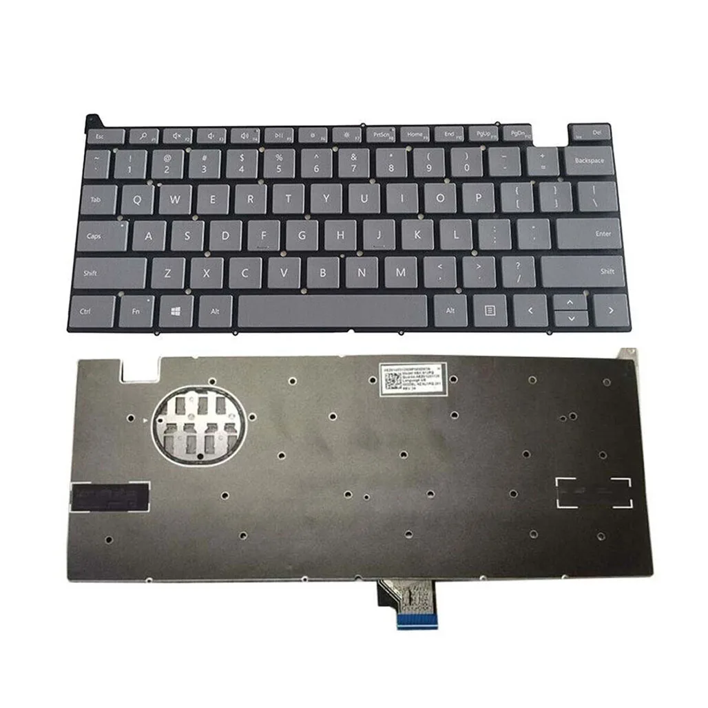 Tastiera Per Laptop Usa Per Laptop Microsoft Surface Go 2013 1943 Us Grigio/Blu