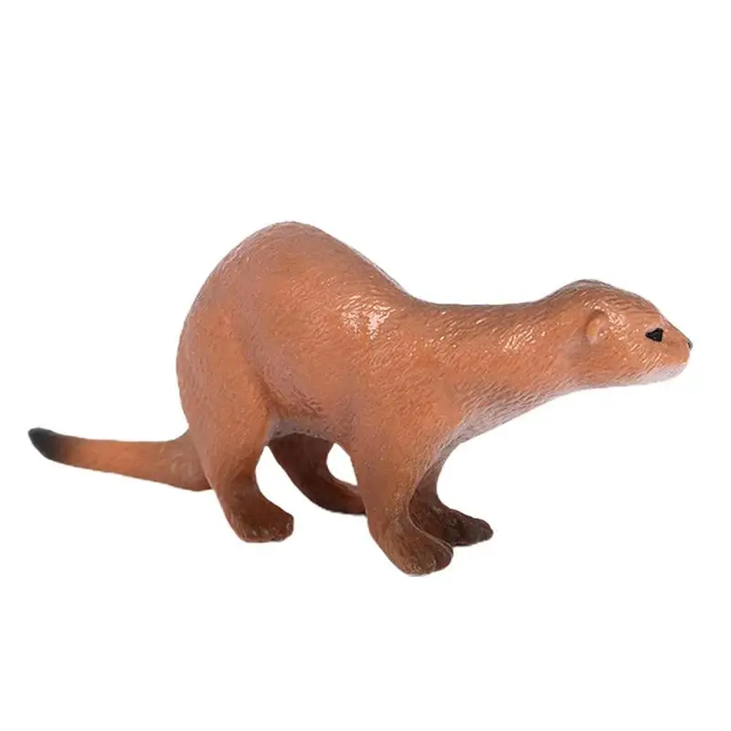 

Игрушки в виде морских животных, Реалистичная фигурка выдры, обучающие игрушки для дошкольников, модель животного для малышей, украшение для детского дня рождения