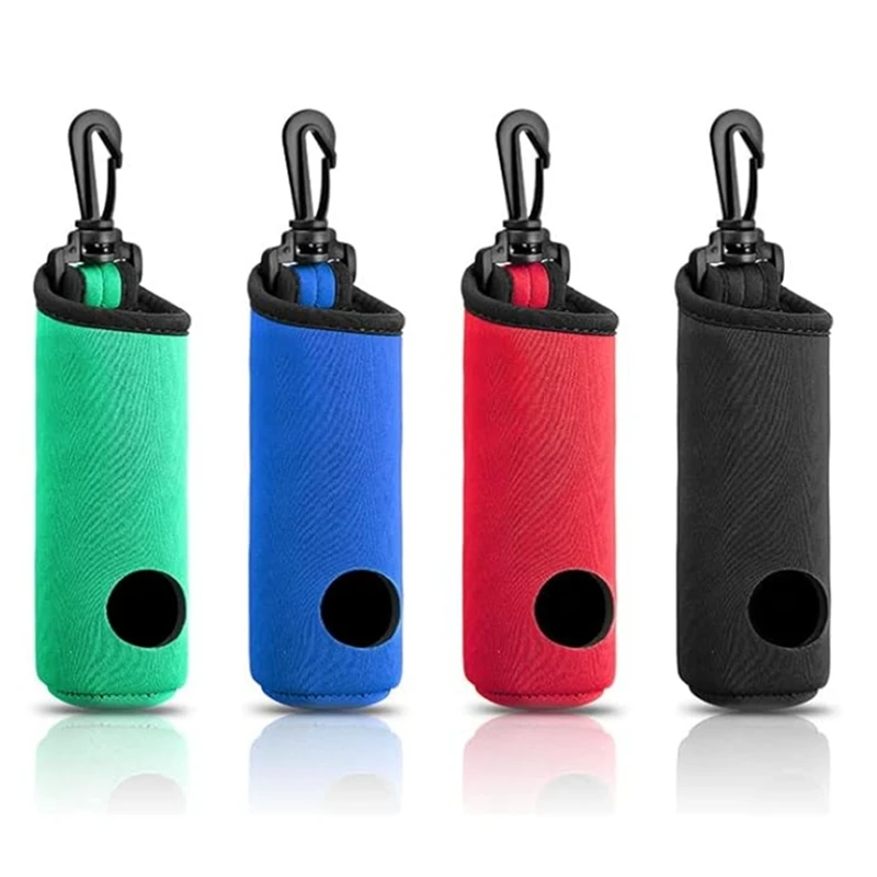 

Golf Tee Holder Golf Ball Carry Bag Pouch Golf Ball Holder Keychain Belt Clip Golf Gifts Accessories