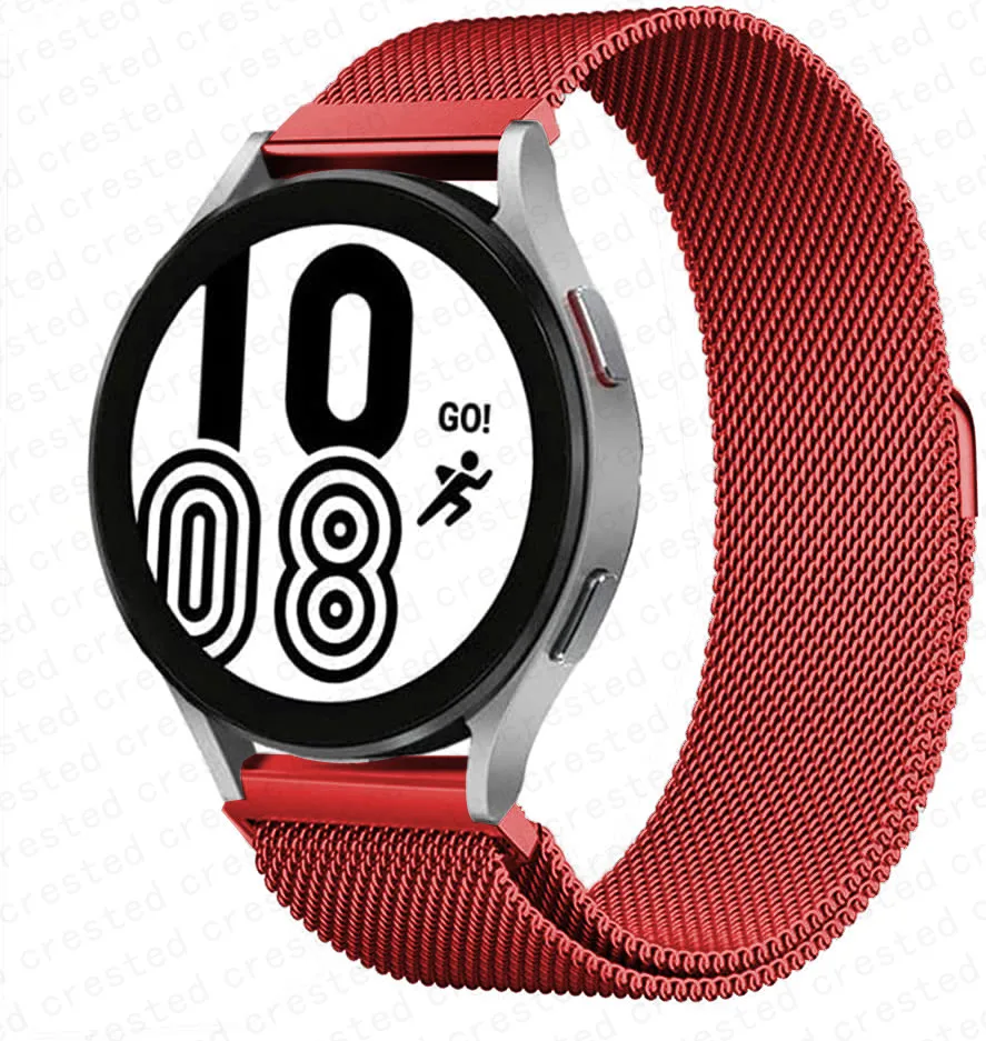 Milanese Loop Stainless Steel Watch Strap Bracelet, 20mm/22mm