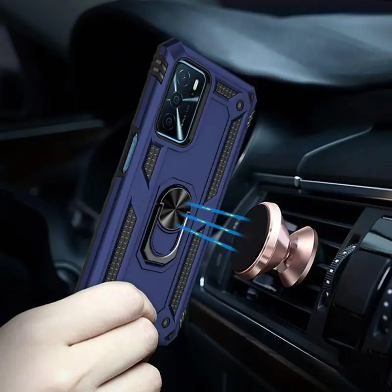 Luxury Armor Shockproof Silicone PC Case Cover