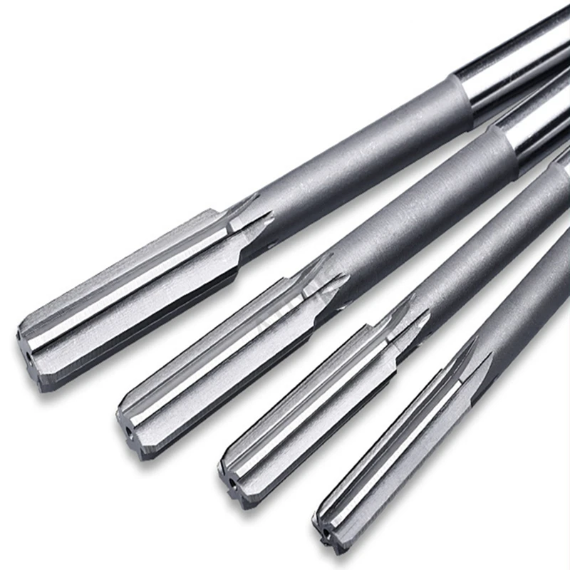 HSS Machine Reamer H7 1/8 3/16 1/4 5/16 3/8 1/2 5/8 3/4 inch Straight Shank Chuck Milling Reamer 3.175mm 2