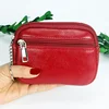 Women Mini Wallet PU Leather Female Purse Card Holder Coin Purse Short Wallets Small Purse Zipper Keychain Clutch Bag Wallet 1
