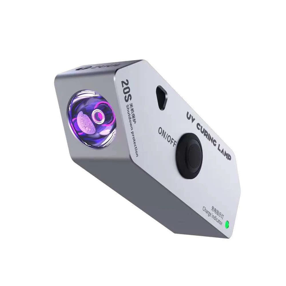 

2UUL Portable Mobile Phone Maintenance UV Smart Green Oil Curing Lamp Rechargeable Dual Light Core UV Fast Curing
