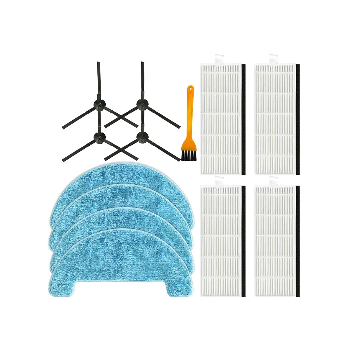

For 360 SmartAI C50 G50 Robot Vacuum Cleaner Replacement Spare Parts Accessories Side Brush Hepa Filter Mop Cloth
