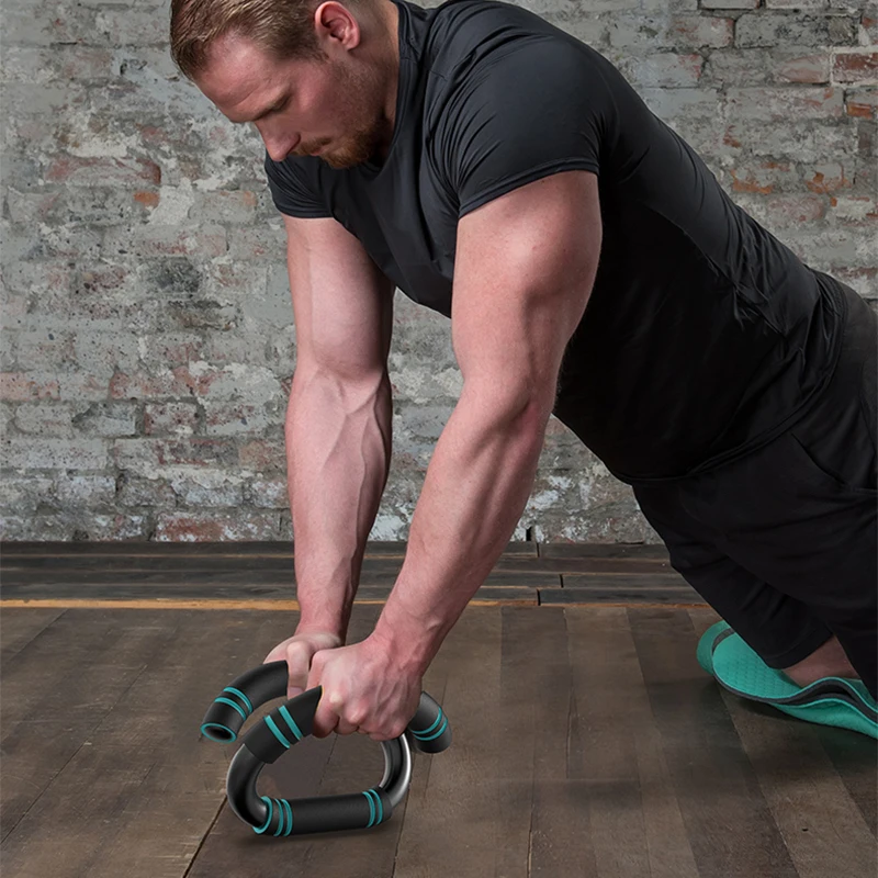 S-type push-up bracket Russian support fitness aid abdominal muscle quick equipment male exercise chest muscle home training