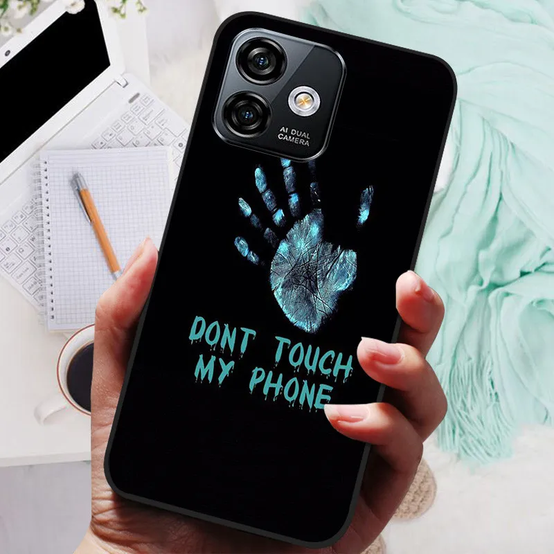 Soft TPU Silicone Shockproof Phone Case Bumper - 6.52 Protective Cover