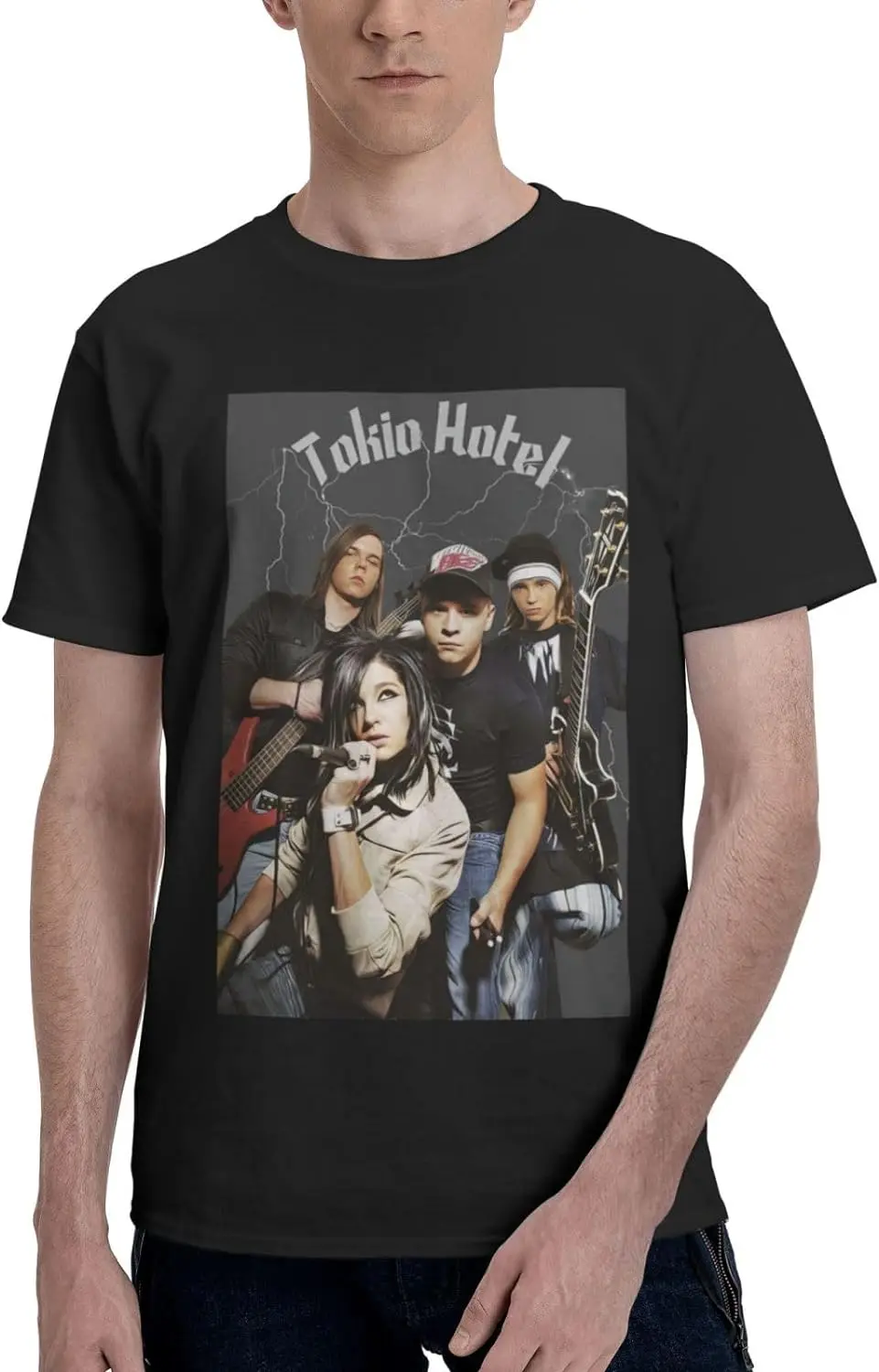 

Футболка мужская базовая с коротким рукавом, необычная рубашка с 3D принтом и круглым вырезом