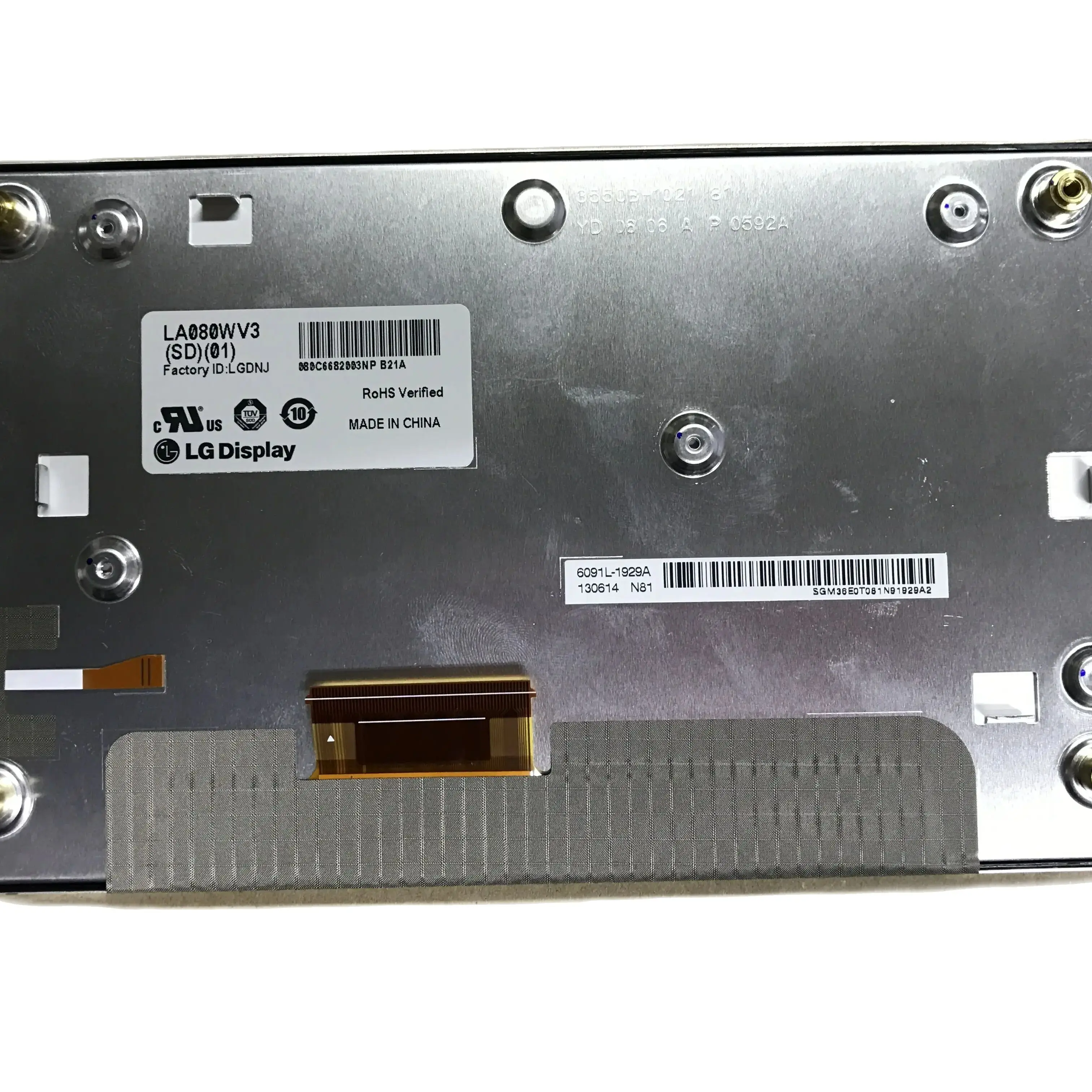 Original new LA080WV3-SD01 LA080WV3(SD)(01) LA080WV3 SD 01 LCD SCREEN DISPLAY PANEL without touch screen