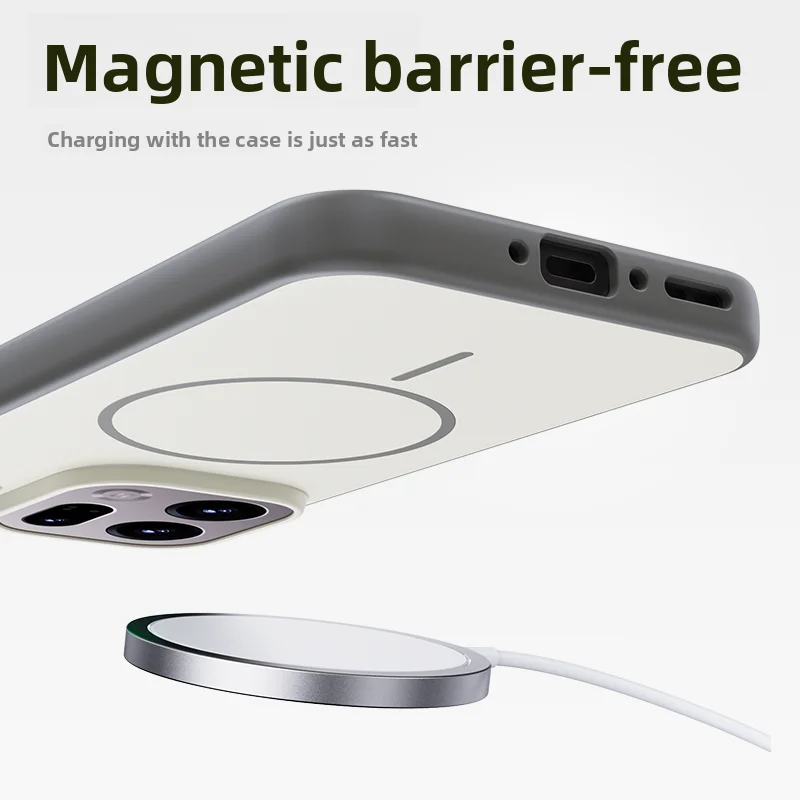 Sleek Magnetic Ring Shockproof Bumper Case – Full Cover, Anti-Drop, Fashion Design