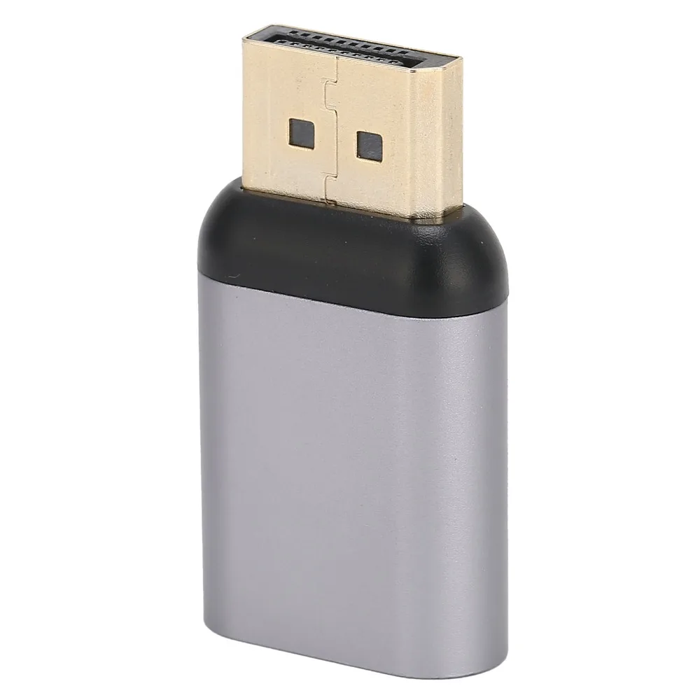 4K 60Hz 타입 C 암-DP 수 어댑터 플러그 앤 플레이 알루미늄 합금 USB C-DP 어댑터 비디오 컨버터 노트북용