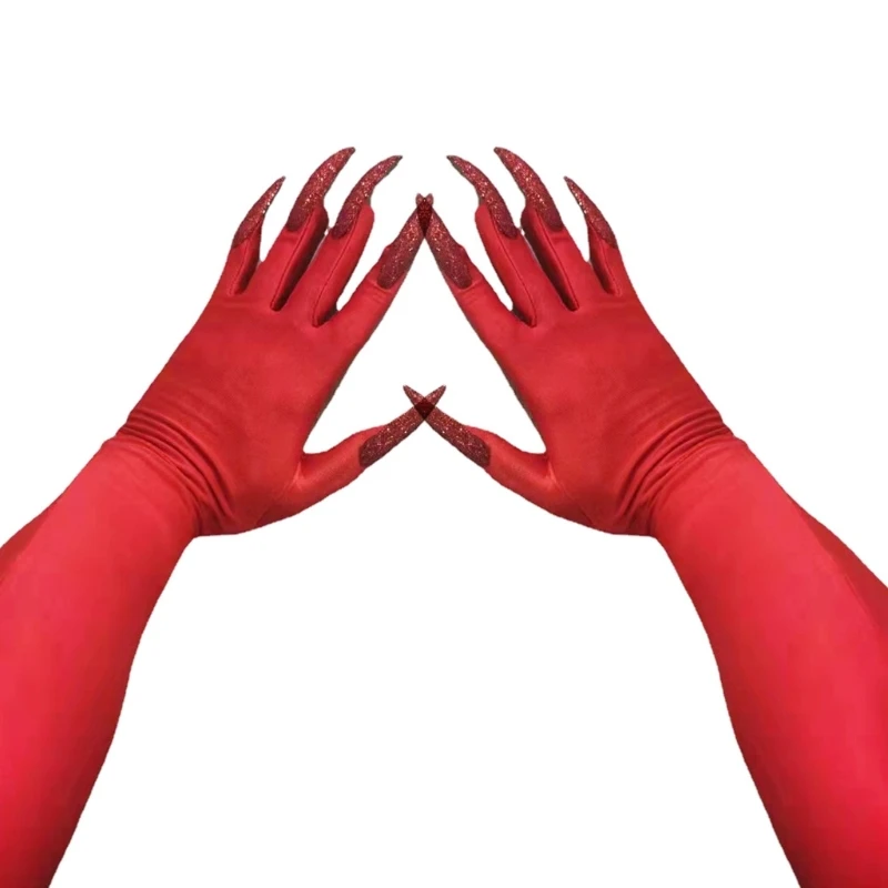 

Novelty Costume Realistic Gloves Party Stage Prop Scary Claw Gloves