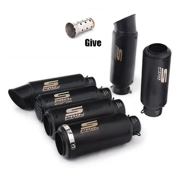 Universal 51/60mm GP Motorcycle Exhaust 1