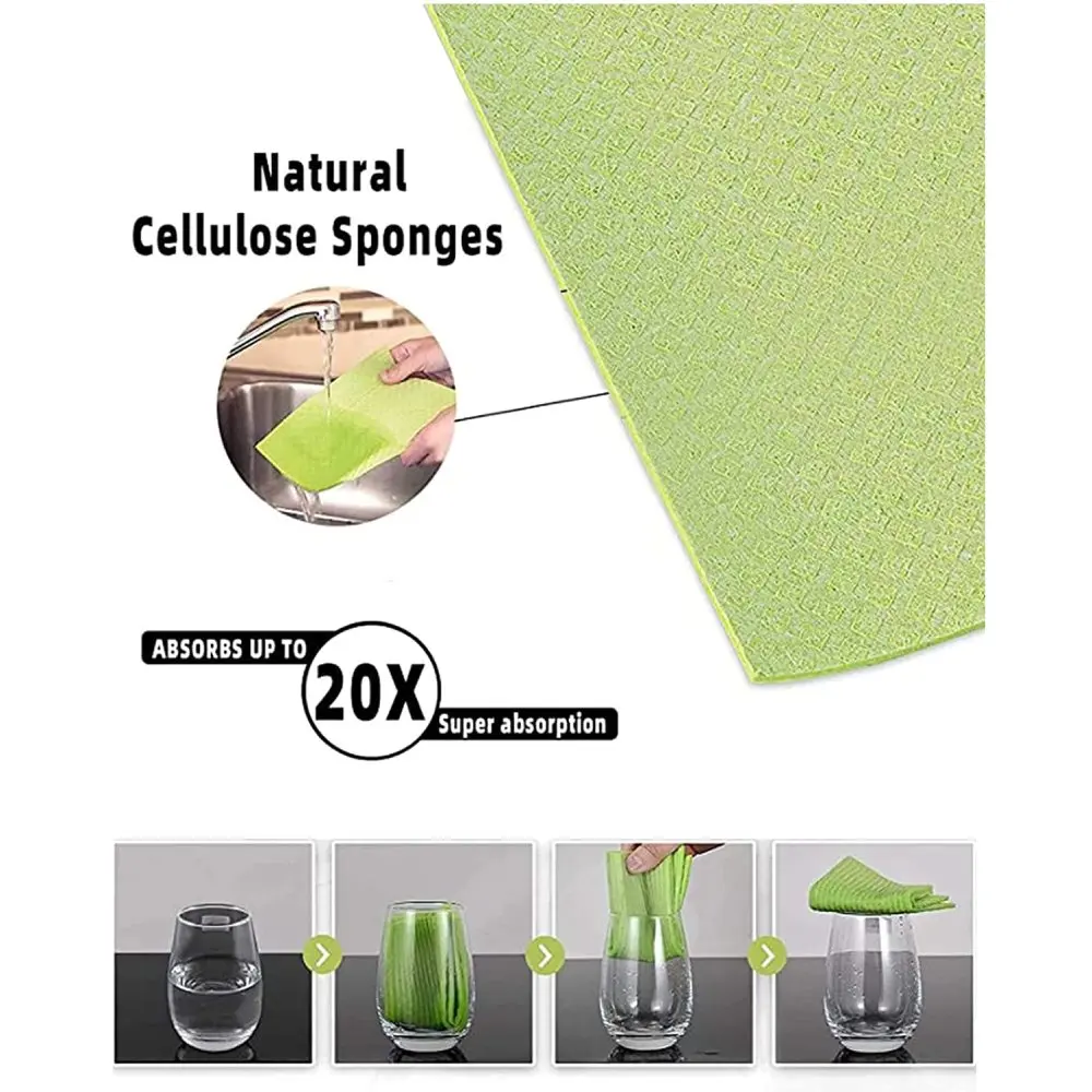 Top 10 Benefits of Using a Swedish Sponge Cloth