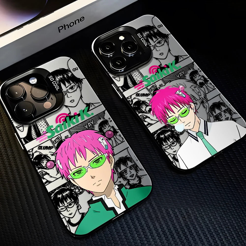 Saiki Kusuo Anime Anti-Fall Matte Phone Case