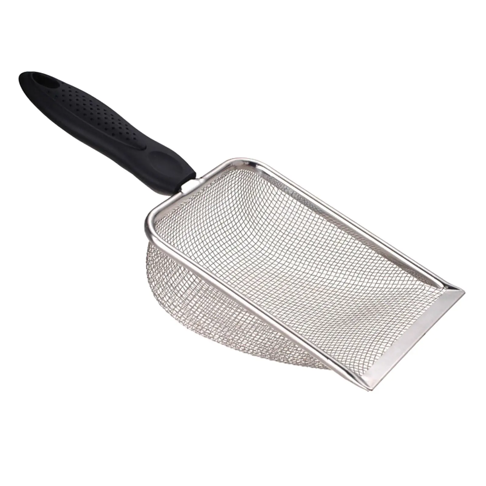 Pet Cleaning Tools Stainless Steel Reptile Sand Shovel Cat Litter Shovel Scoop