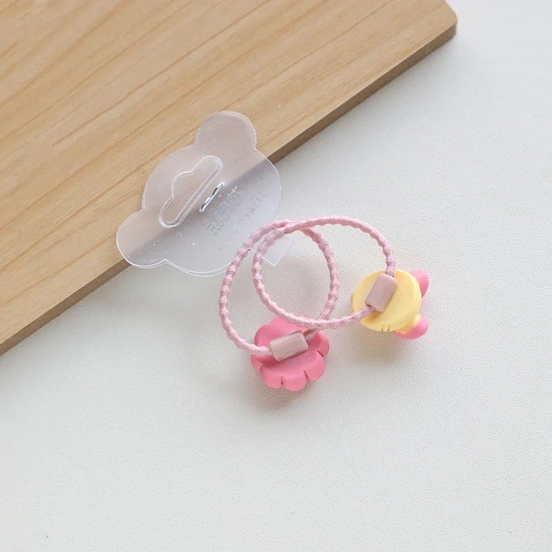 2PCS Neue Nette Sunflower Bee Cartoon Prinzessin Headwear Kinder Elastische Hair Bands Kinder Seile Mädchen Zubehör Baby Kopfschmuck – Detail 14